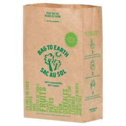 Petits sacs à ordures en papier recyclé biodégradable