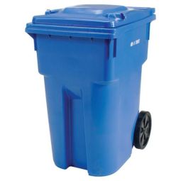 Bac roulant bleu 360l