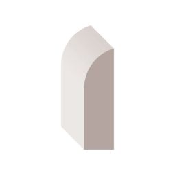 Arrêt de porte en pin jointé 5/16" x 1-11/16" x 7'