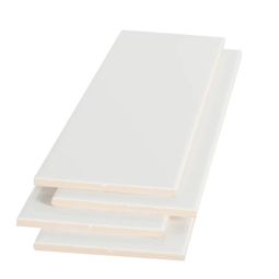 Wall Tile Gloss White "Subway" 3"x6" (Box of 9.68sq.ft)