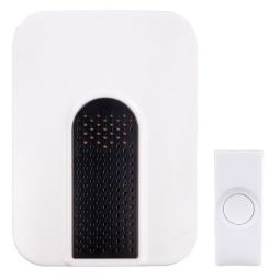 Wireless Plug-in Doorbell Kit - White