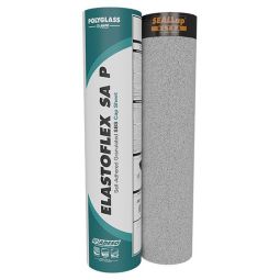 Elastoflex SA P Finishing Membrane, 100 ft², 32'10" x 39-1/4", Black, Auto-Ad