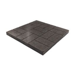Charcoal Brick-Face Slab 24" x 24"