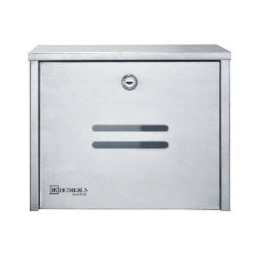 Boite aux lettres murale avec verrou en acier inoxydable 11"x10"