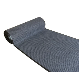 Commercial Runner With Rubber Backing 36" x 80' Grey