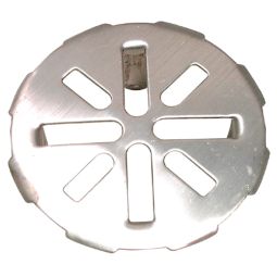 2" Stainless steel snap-in pipe drain.