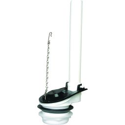 Plastic Flush Valve - White - 7"