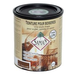 Teinture et vernis SAMAN, chêne vieilli, 946 ml