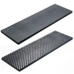 Recycled Rubber Stair Tread - 24"x8"x1/2"