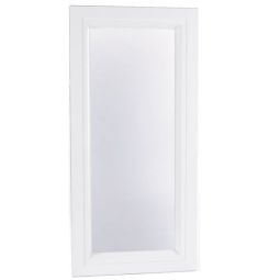 Fixed Shed Window PVC 17" x 35" - White