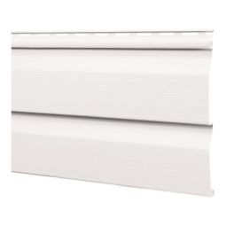 Mitten vinyl siding D4.5 9.09sq.ft White