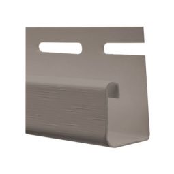 Mitten vinyl J channel taupe  12'