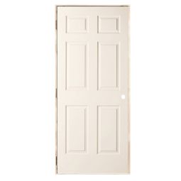 Prehung Door Colonial(6 Pannel) 30" With Frame 4-9/16" Left