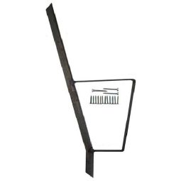 Support de banc noir 40X16"