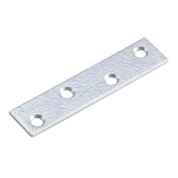 PLAQUE DROITE GALV.3"X3/4"(4)
