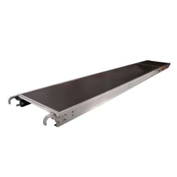 Metaltech 10 ft. x 19-inch Aluminum Platform with Antislip plywood Deck