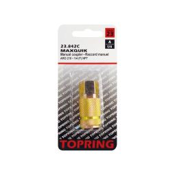 1/4 Aro 210 Steel Quick Coupler 1/4 (F) NPT