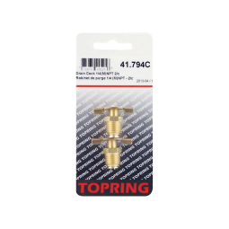 Brass Drain Cock 1/4 (M) NPT (Multiple of 2)