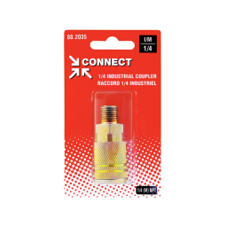 Raccord rapide 1/4 industriel en acier 1/4 (M) NPT