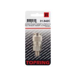 Raccord rapide 7.8 mm Ultraflo en acier 1/4 (M) NPT