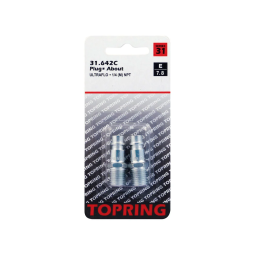 Embout 7.8 mm Ultraflo en acier 1/4 (M) NPT (multiple de 2)