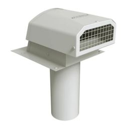 VMAX-AF Wall Exhaust Vent - 4" - White