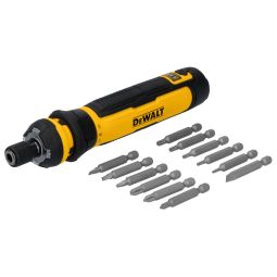 DEWALT 14 Pieces Cordless Screwdriver with FLEXDRIVE Control