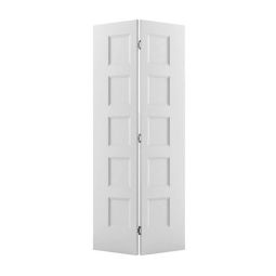 5-Panel Interior Bifold Door 26 in x 79 in x 1 3/8 in