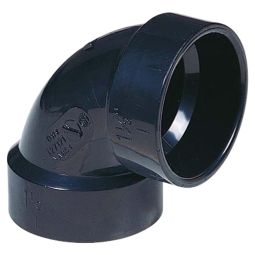 Coude ABS 90° Court 1-1/2" Femelle