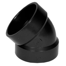 ABS 45° elbow 1-1/2" socket