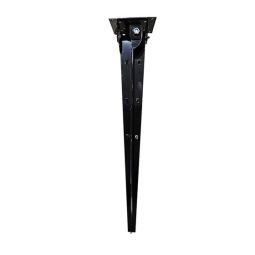 Pieu pivot en acier 4"x 4"x 32"