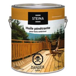 Steina Exterior Penetrating Oil, Burnt Hickory - 145, 3.78l