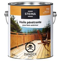Steina Exterior Penetrating Oil, Natural Cedar - 112, 3.78l