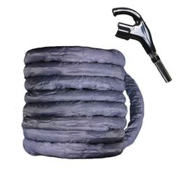Tuyau pour aspirateur central avec poignée basse tension - 9,15 m