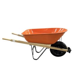 Brouette 1 roue avec cuve en métal - 6 pi3