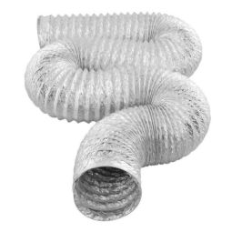 Tuyau flexible pour sortie de sécheuse Imperial 4 po x 8 pi aluminium