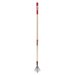 Cultivateur à 5 dents Garant avec poignée coussinée 54,5 po, bois et acier