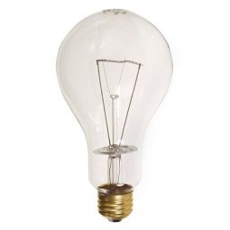 Ampoule incandescente standard claire - 300 W, 130 V