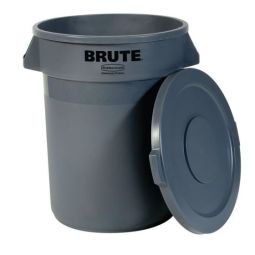 Poubelle Commercial "Brute" Grise 20 gallons US