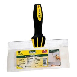10" x 4" Stainless Steel Finishing Trowel - Aluminum Handle
