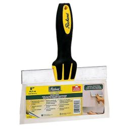 Truelle de finition 8" - Acier inoxydable et aluminium, manche riveté