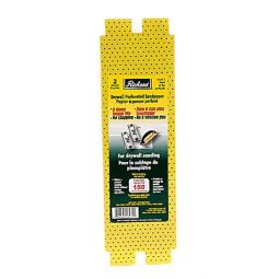 Papier à poncer 150 grains 11 3/4 po x 3 3/8 po perforé - paquet de 2