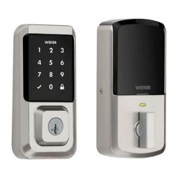 Halo Smart Lock - Wi-Fi, Touchscreen, Satin Nickel