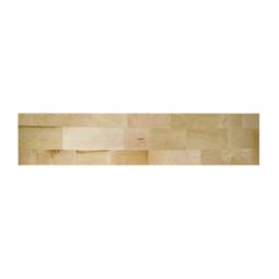 48" Natural Laminated Birch Stair Riser