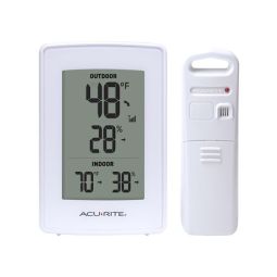 Digital Indoor/Outdoor Thermometer - Temperature & Humidity