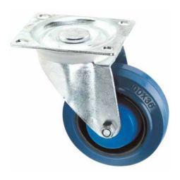 Caster - 'Dyna-Tred' No-Lock Swivel Caster