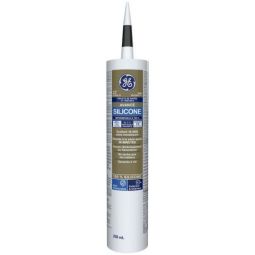 GE 298-ml Black Silicone Sealant for Doors and Windows