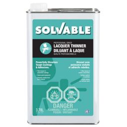 Diluant à laque Solvable, 3,78 l