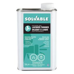Diluant à laque Solvable, 946 ml