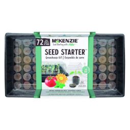McKenzie 72-Cell Greenhouse Tray Kit 1/pk